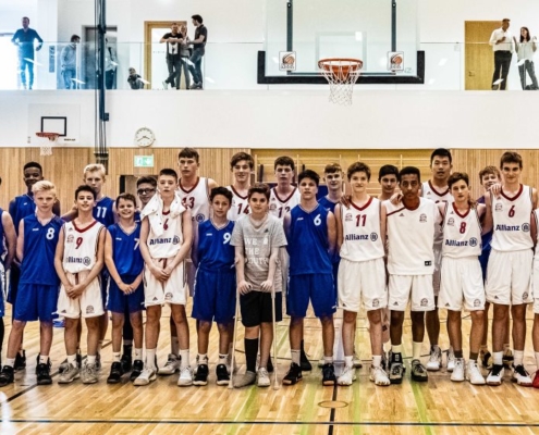 U14 der BG Viernheim-Weinheim in München 2020