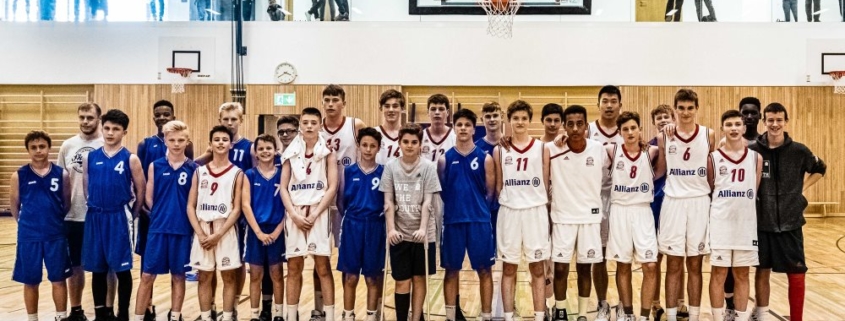 U14 der BG Viernheim-Weinheim in München 2020